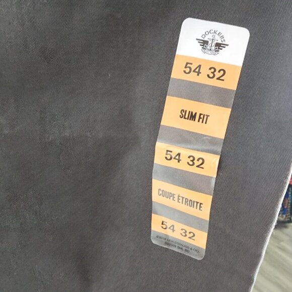 Dockers Grey Jean Cut Big & Tall Pants Size 54/32 - Picture 12 of 12